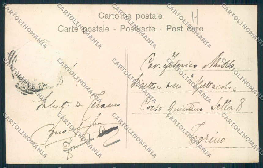 Teramo città Alterocca cartolina MQ0042 – retro