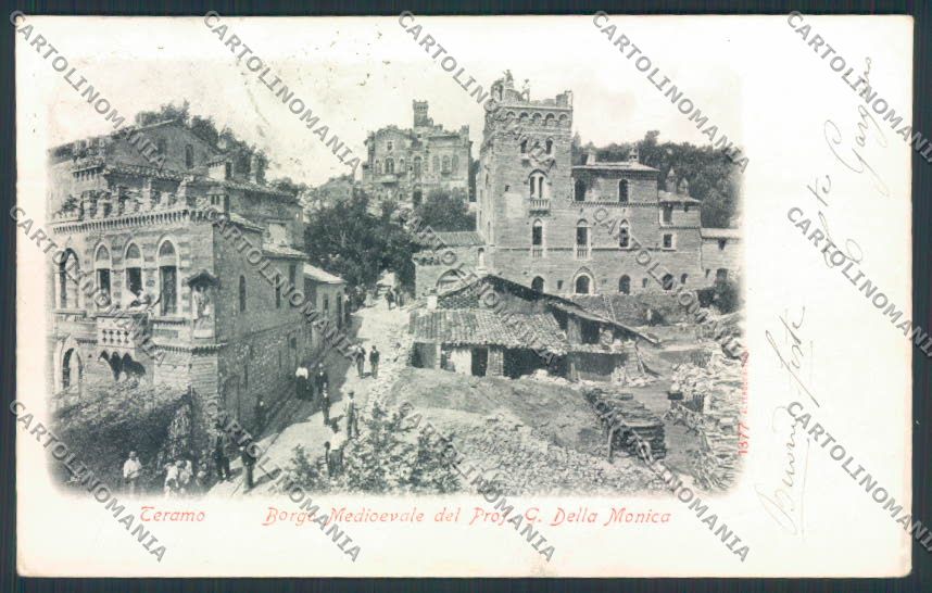 Teramo città Alterocca cartolina MQ0043 – fronte