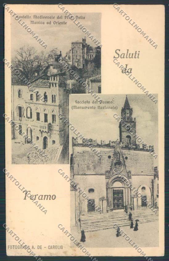 Teramo città Saluti da cartolina MQ0047 – fronte