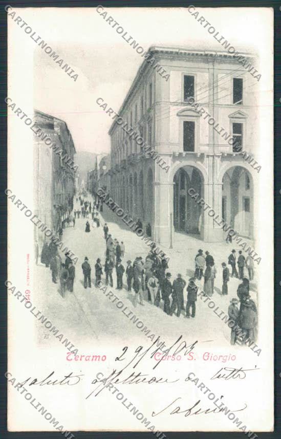 Teramo città Alterocca cartolina MQ0051 – fronte