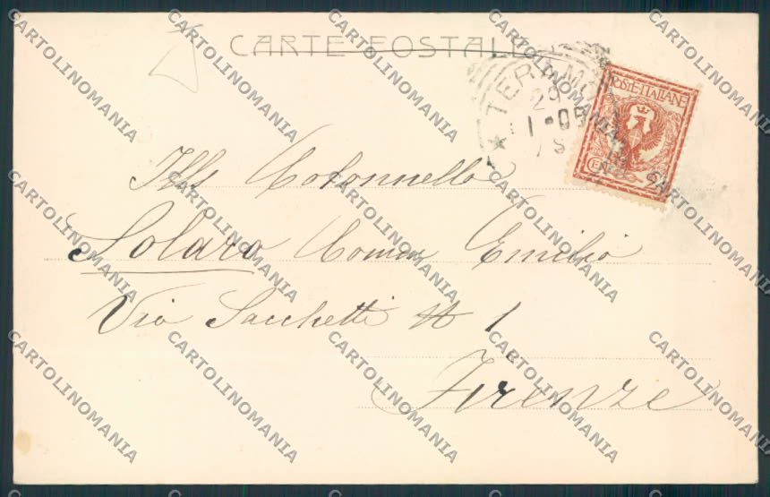 Teramo città Alterocca cartolina MQ0051 – retro
