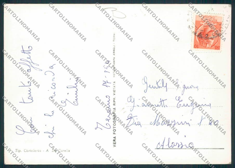 Teramo città foto FG cartolina MQ0061 – retro