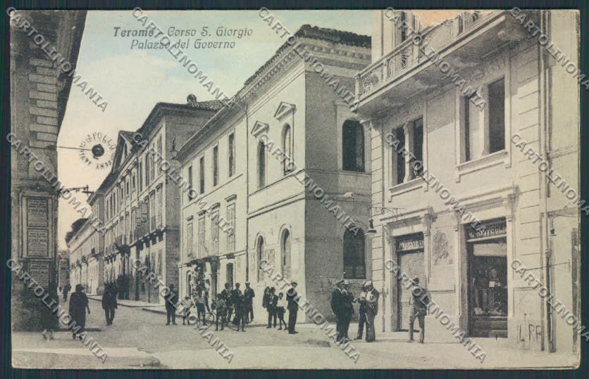 Teramo città SCOLLATA cartolina MQ0066 – fronte