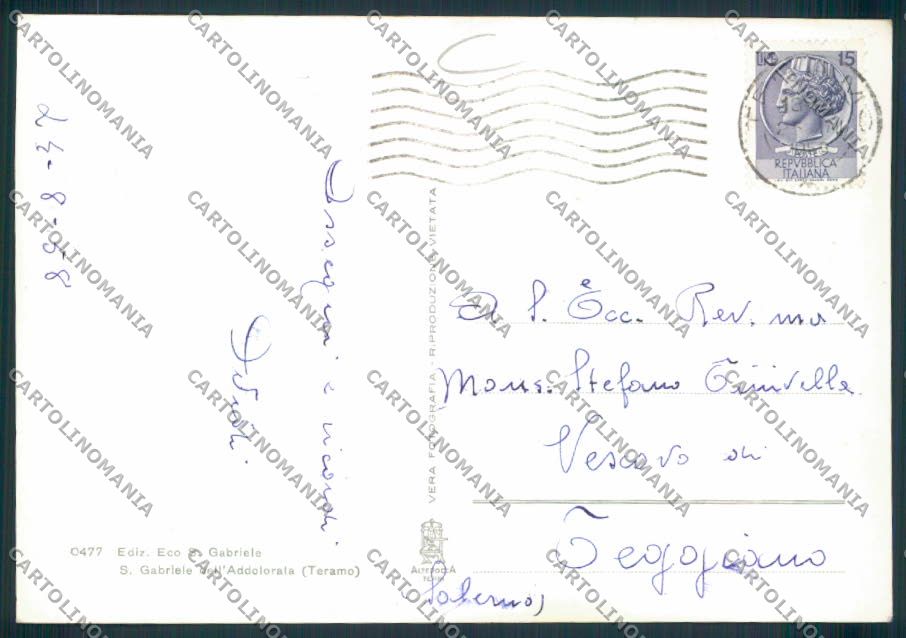 Teramo foto FG cartolina MQ0091 – retro