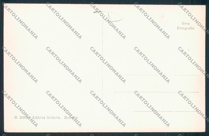Bolzano città mercato foto cartolina MQ0172 – retro