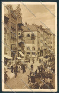 Bolzano città mercato PIEGA cartolina MQ0176 – fronte
