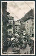 Bolzano città mercato foto cartolina MQ0205 – fronte