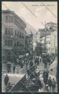 Bolzano città mercato cartolina MQ0210 – fronte