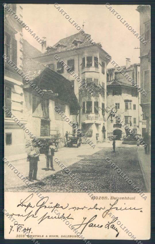 Bolzano città cartolina MQ0214 – fronte