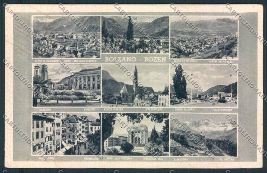 Bolzano città cartolina MQ0219 – fronte