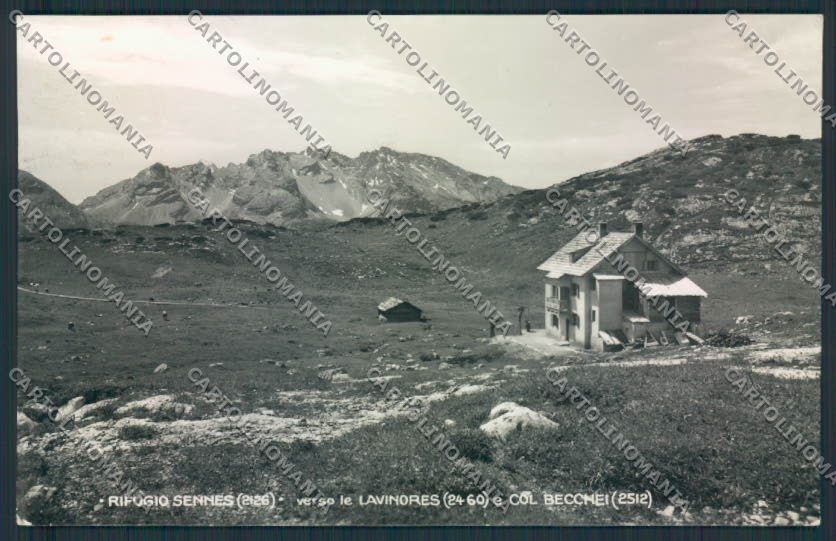 Bolzano Rifugio Sennes cartolina MQ0229 – fronte