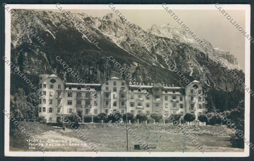 Bolzano Monte Faloria Sorapis foto cartolina MQ0233 – fronte