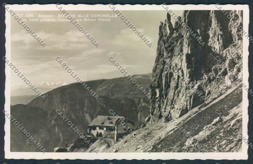 Bolzano Rifugio Coronelle foto cartolina MQ0234 – fronte