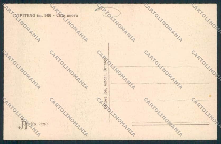 Bolzano Vipiteno cartolina MQ0237 – retro