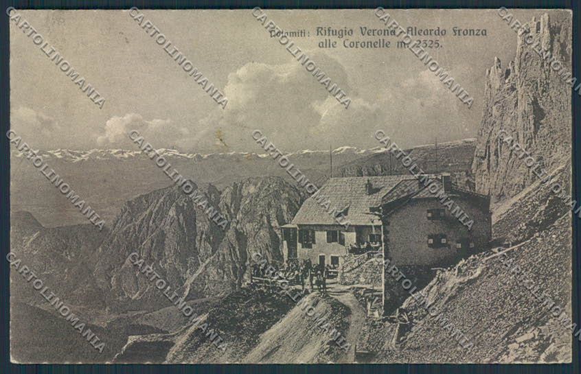 Bolzano Rifugio Verona cartolina MQ0241 – fronte