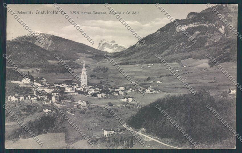 Bolzano Castelrotto cartolina MQ0254 – fronte