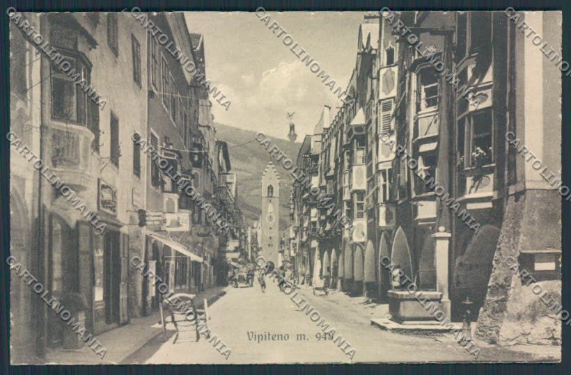 Bolzano Vipiteno cartolina MQ0271 – fronte