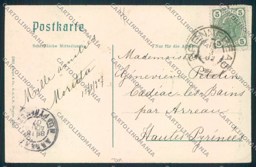 Bolzano Vipiteno Sterzingcartolina MQ0284 – retro