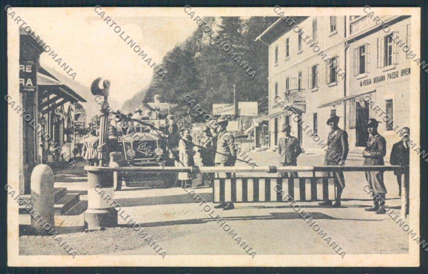 Bolzano Confine Brennero GdF ? auto cartolina MQ0287 – fronte