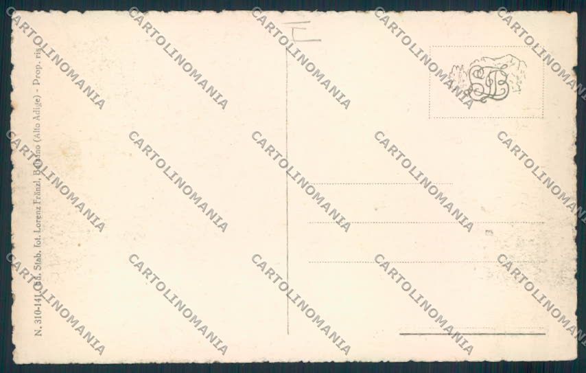 Bolzano Merano cartolina MQ0311 – retro