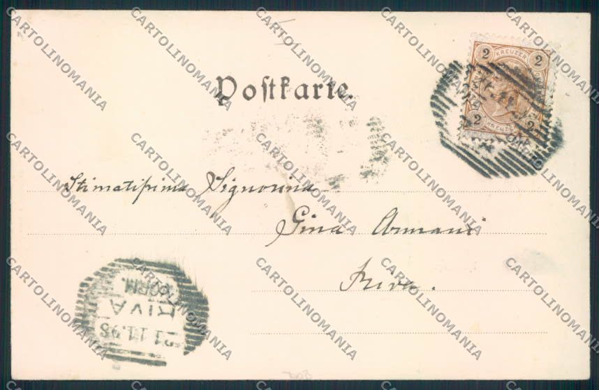 Bolzano Merano cartolina MQ0327 – retro