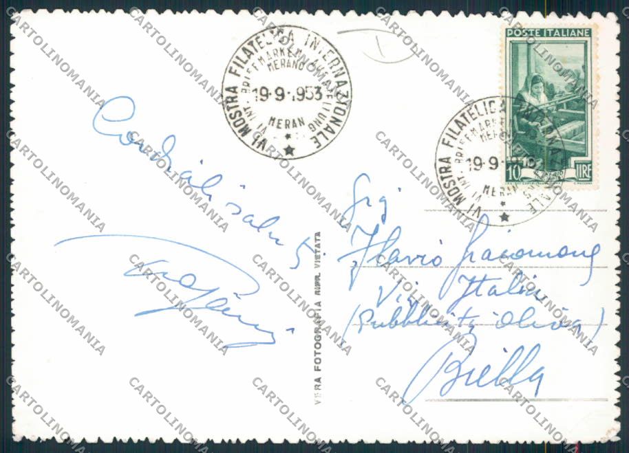 Bolzano Merano foto FG cartolina MQ0350 – retro