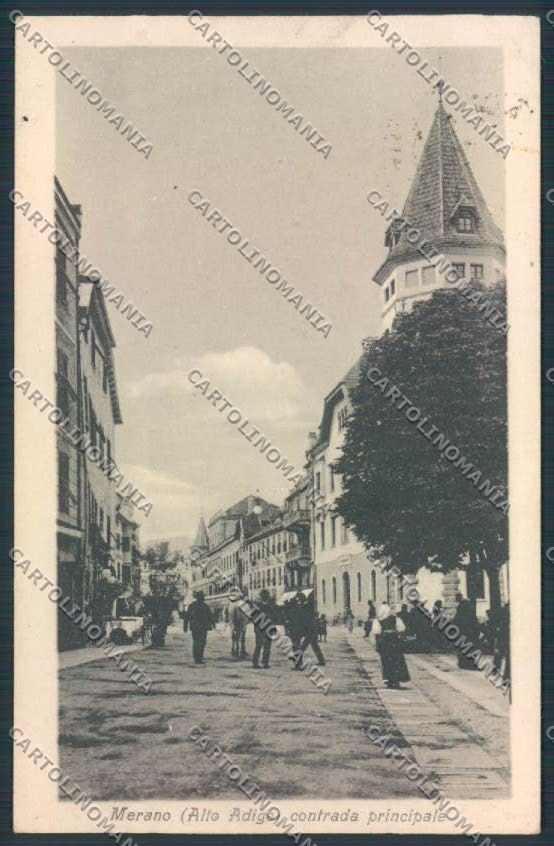 Bolzano Merano SCOLLATA cartolina MQ0352 – fronte