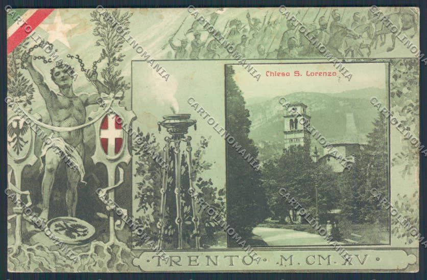 Trento città cartolina MQ0401 – fronte