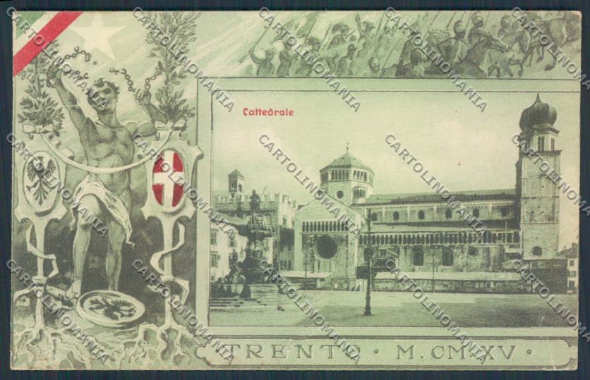 Trento città cartolina MQ0402 – fronte