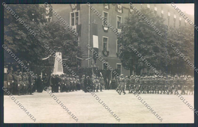 Trento città Militari foto cartolina MQ0407 – fronte