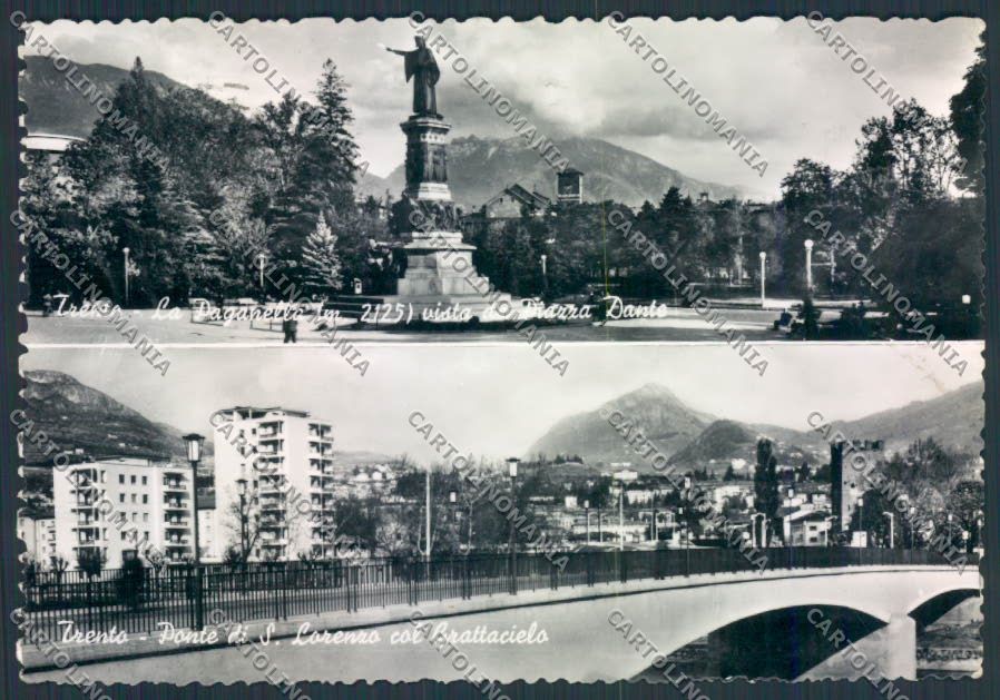 Trento città foto FG cartolina MQ0422 – fronte