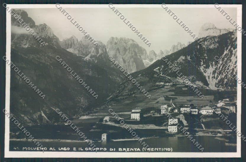 Trento Molveno foto cartolina MQ0444 – fronte