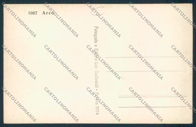 Trento Arco foto cartolina MQ0447 – retro
