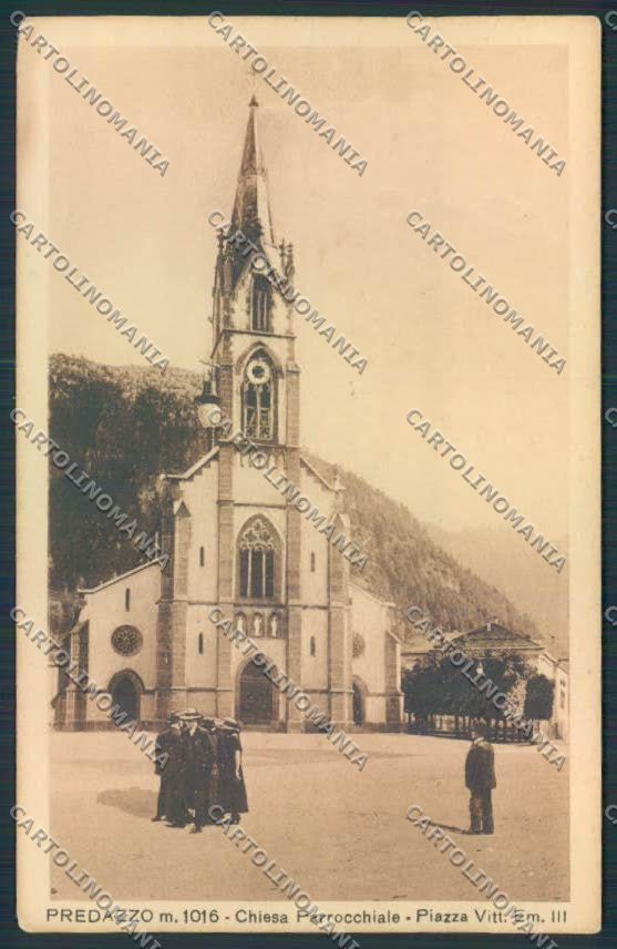 Trento Predazzo cartolina MQ0469 – fronte