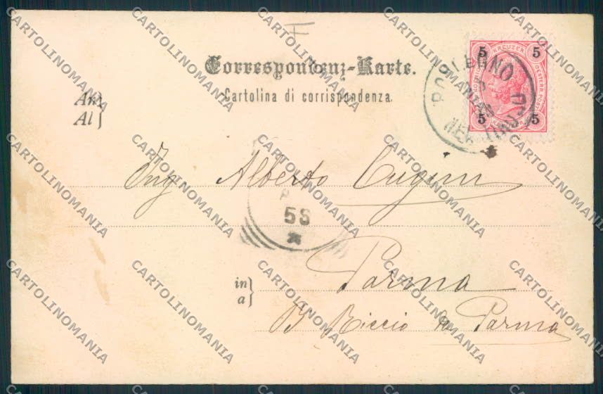Trento Roncegno cartolina MQ0496 – retro