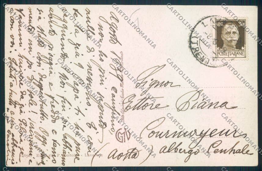 Trento Lago Lavarone cartolina MQ0503 – retro