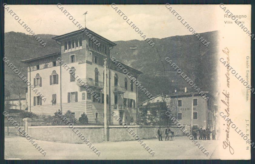 Trento Roncegno cartolina MQ0513 – fronte