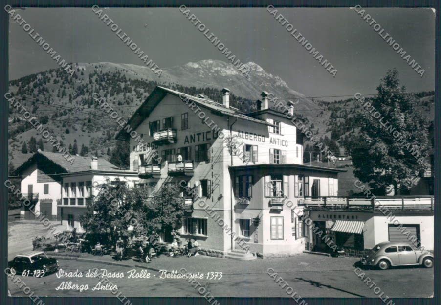 Trento Passo Rolle STRAPPINO foto FG cartolina MQ0535 – fronte