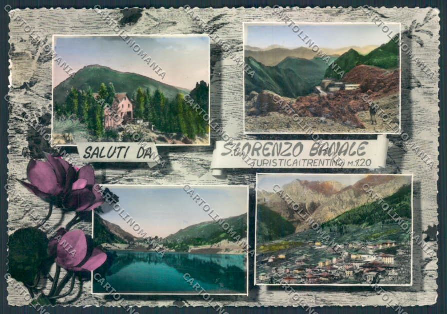 Trento San Lorenzo Banale foto FG cartolina MQ0537 – fronte