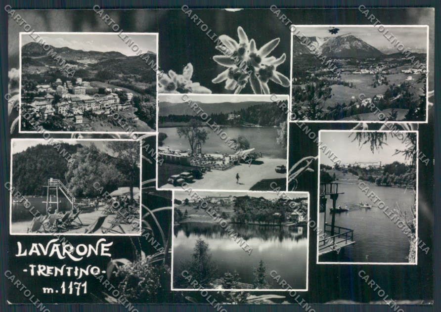 Trento Lavarone foto FG cartolina MQ0547 – fronte