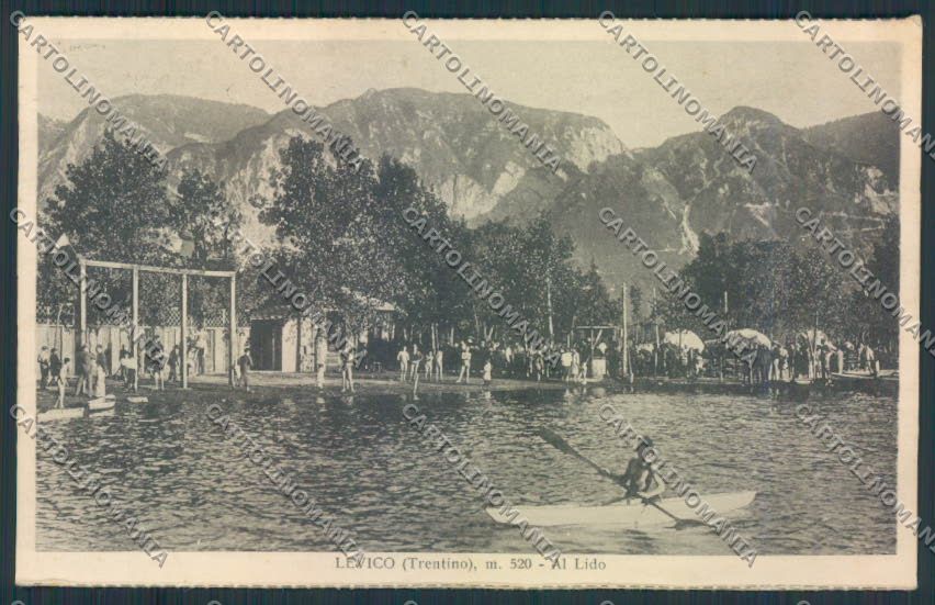 Trento Levico cartolina MQ0558 – fronte