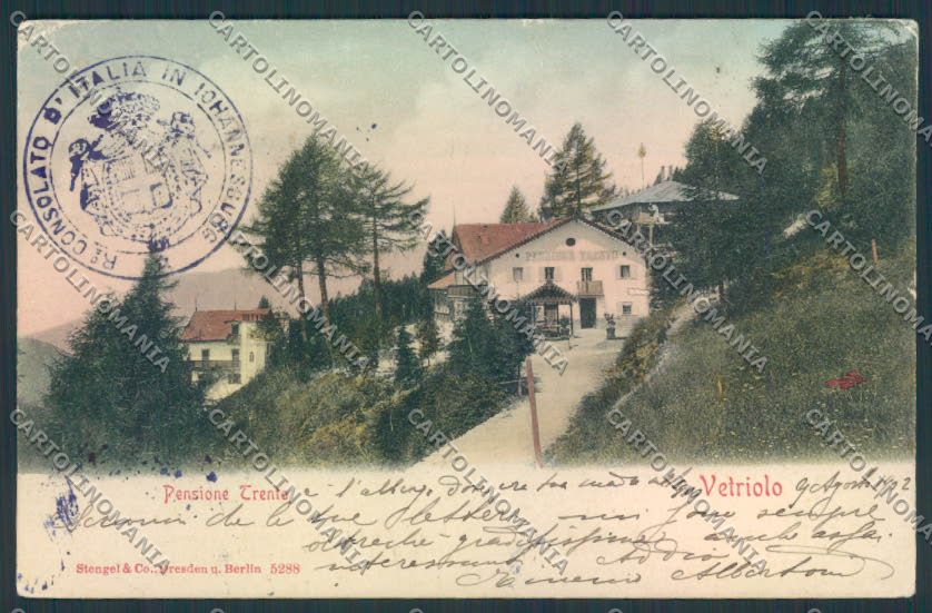 Trento Vetriolo cartolina MQ0573 – fronte
