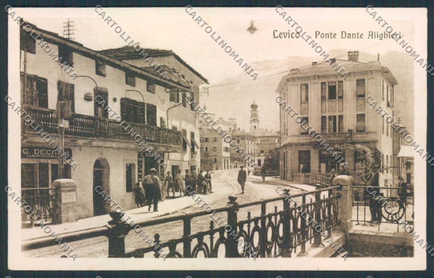 Trento Levico cartolina MQ0575 – fronte