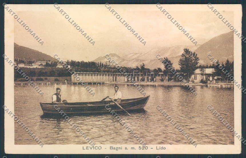 Trento Levico SCOLLATA cartolina MQ0579 – fronte