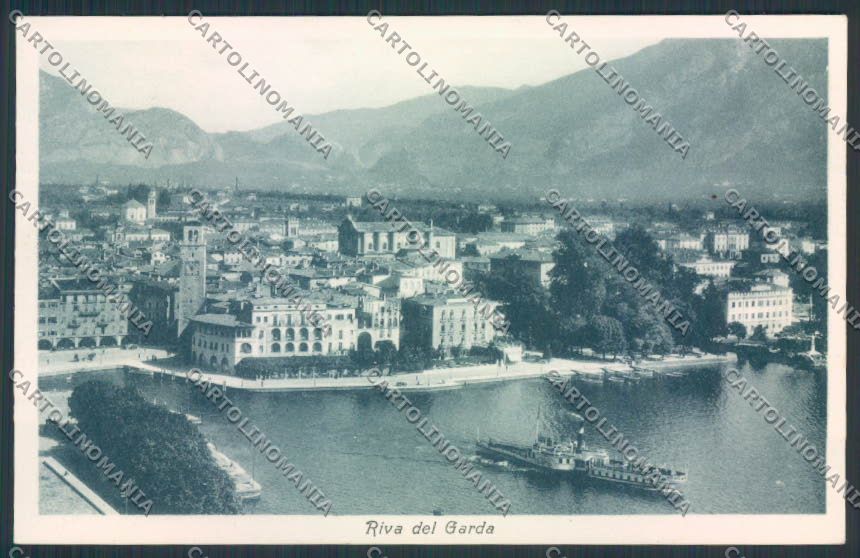 Trento Riva Battello cartolina MQ0582 – fronte