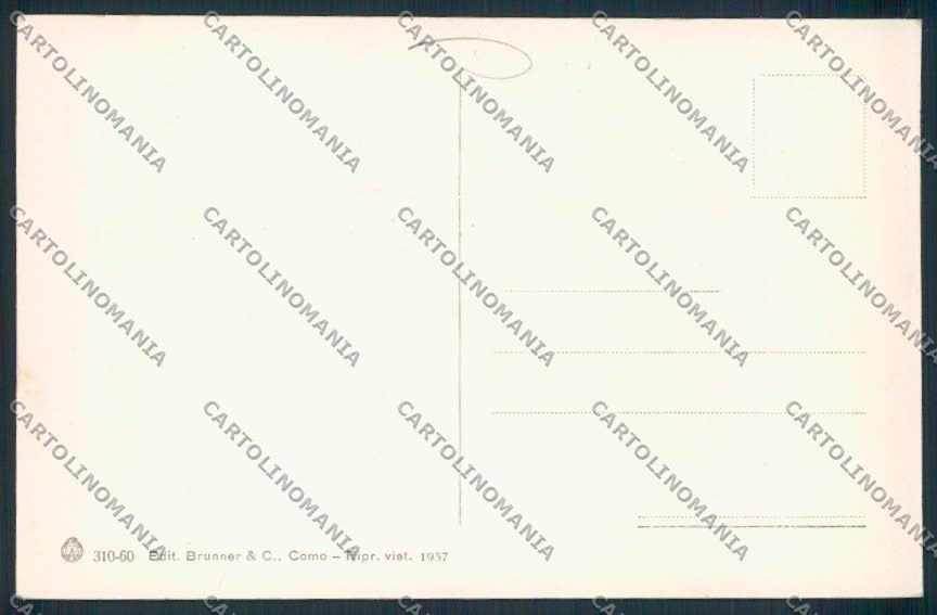 Trento Riva Battello cartolina MQ0582 – retro