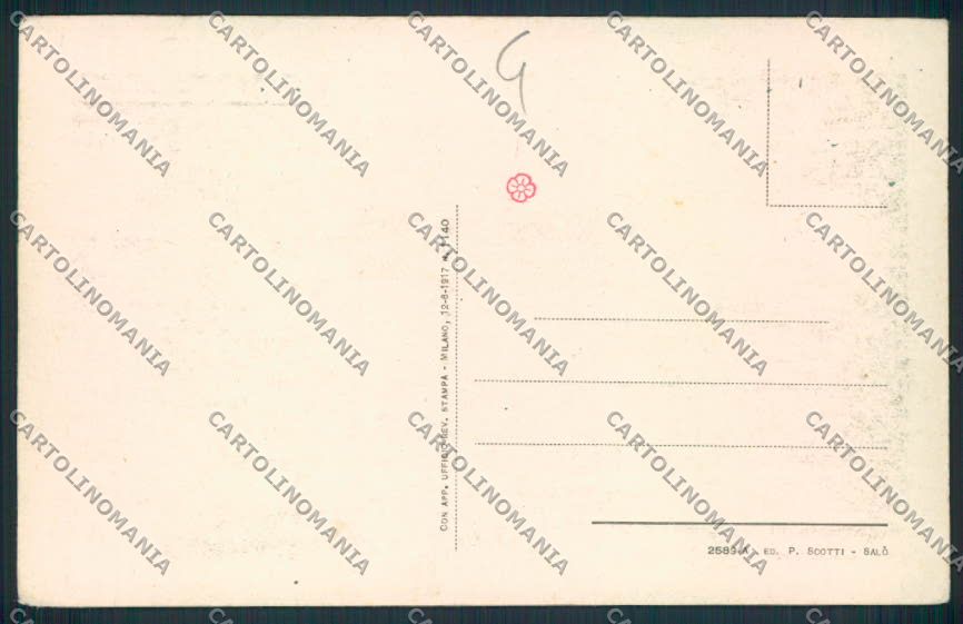 Trento Riva cartolina MQ0597 – retro