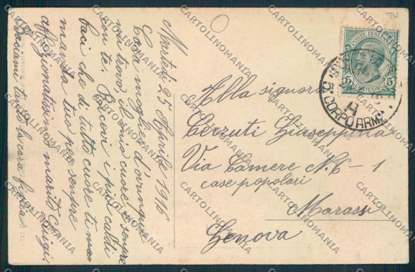 Trento Rovereto autopostale cartolina MQ0611 – retro
