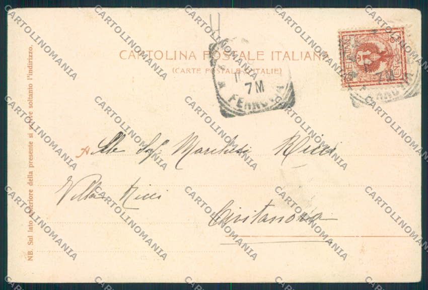 Ancona città cartolina MQ0680 – retro