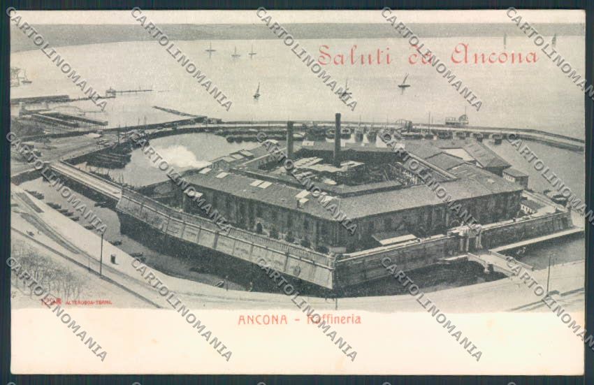 Ancona città Alterocca cartolina MQ0688 – fronte